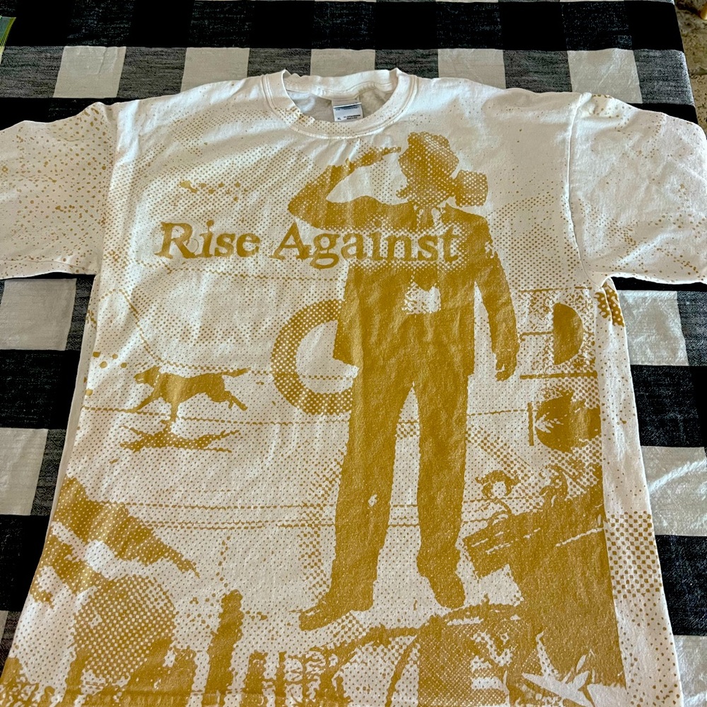 XL Rise Against band t-shirt